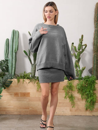 Fairview Lounge Sweater & Skirt Set