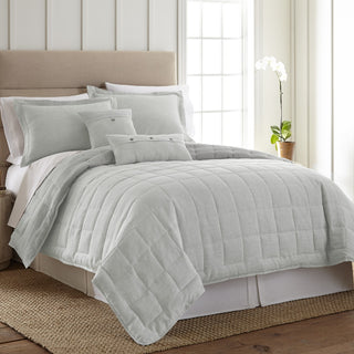 American Heritage 3-Piece Linen Quilt Set