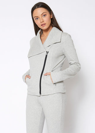 Camille Zip-Up Moto Jacket