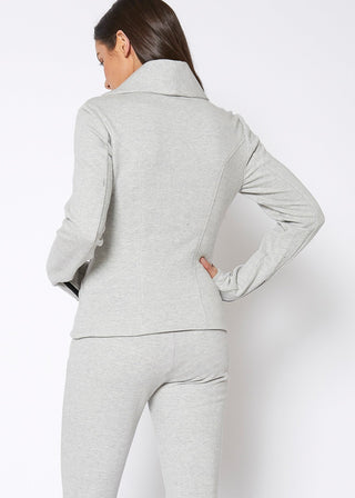 Camille Zip-Up Moto Jacket