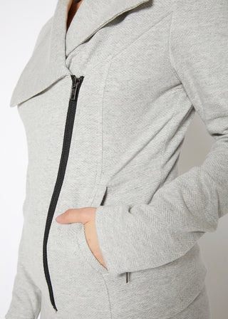 Camille Zip-Up Moto Jacket