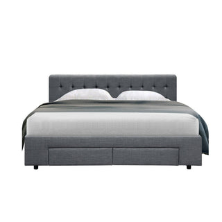 Fieldbrook Tufted Upholstered Storage Bed