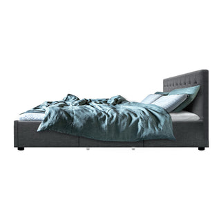 Fieldbrook Tufted Upholstered Storage Bed