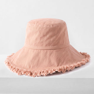 Seabright Frayed Bucket Hat