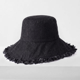 Seabright Frayed Bucket Hat