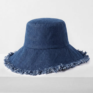 Seabright Frayed Bucket Hat