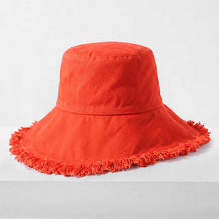 Seabright Frayed Bucket Hat