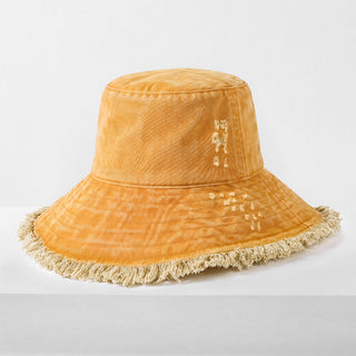 Seabright Frayed Bucket Hat