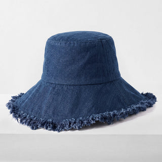 Seabright Frayed Bucket Hat