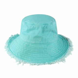 Seabright Frayed Bucket Hat