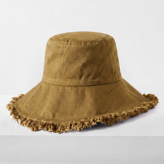Seabright Frayed Bucket Hat
