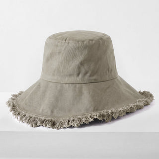 Seabright Frayed Bucket Hat