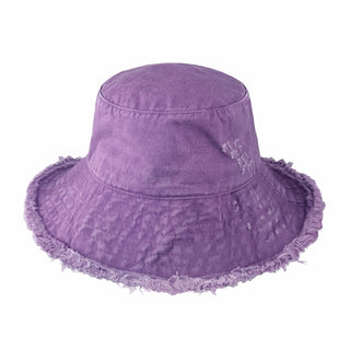 Seabright Frayed Bucket Hat