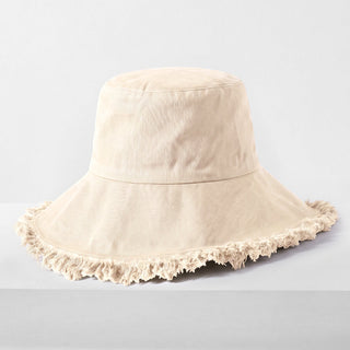 Seabright Frayed Bucket Hat