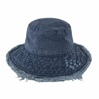 Seabright Frayed Bucket Hat