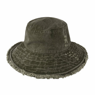 Seabright Frayed Bucket Hat