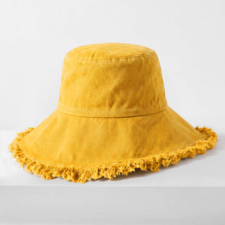 Seabright Frayed Bucket Hat