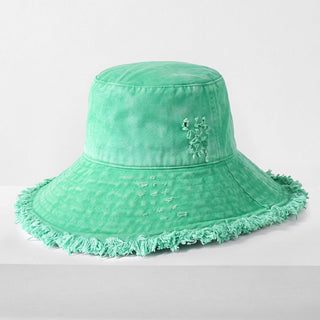 Seabright Frayed Bucket Hat