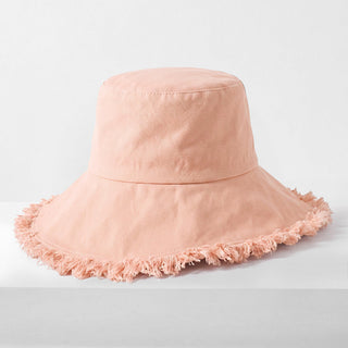 Seabright Frayed Bucket Hat