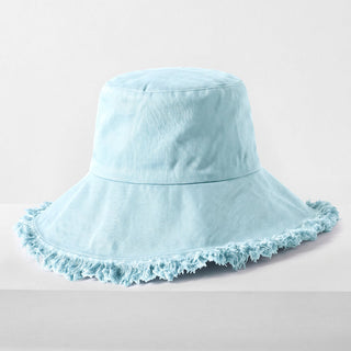 Seabright Frayed Bucket Hat