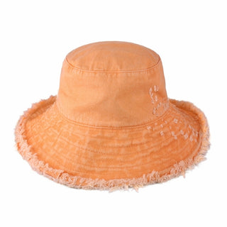 Seabright Frayed Bucket Hat