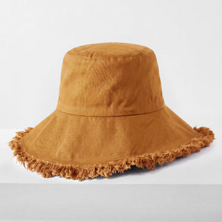 Seabright Frayed Bucket Hat