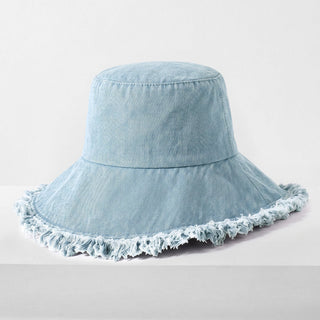 Seabright Frayed Bucket Hat