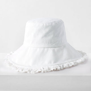 Seabright Frayed Bucket Hat