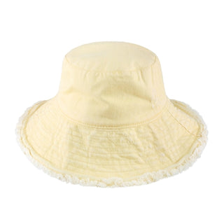 Seabright Frayed Bucket Hat