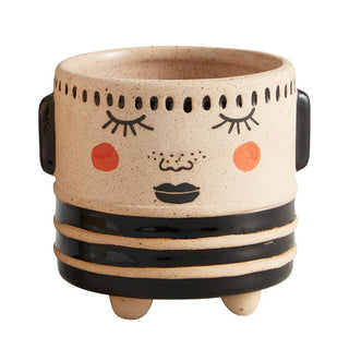 Blushing Face Ceramic Pot Planter