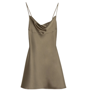 Oak + Fort Silk Mini Dress