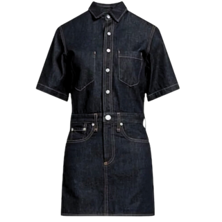 Rag & Bone All In One Mini Shirt Denim Dress