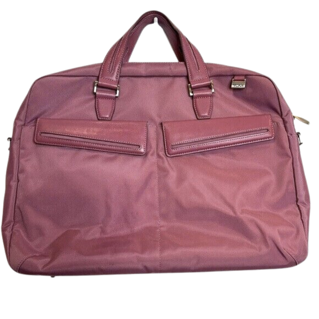 TUMI Nylon & Leather Laptop Bag