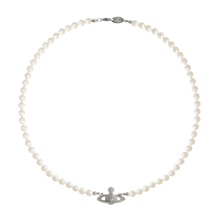 Vivienne Westwood Bas Relief Choker Silver