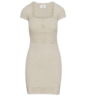 Aritzia Wilfred Pointelle Knit Reception Dress