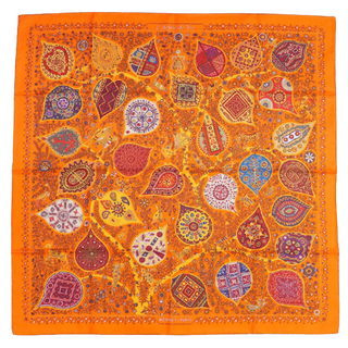 Hermès Twilly Scarf L'Arbre de Vie - Christine Henry