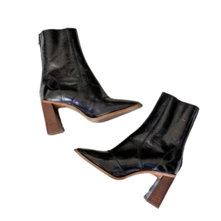 L'Intervalle Patent Leather Boots