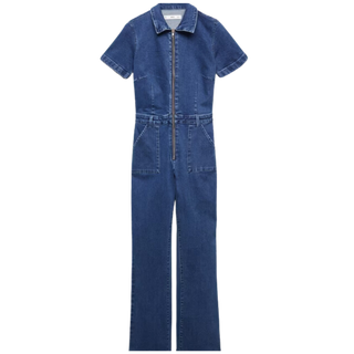 Mango Denim Jumpsuit