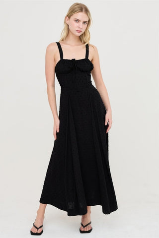 Kernville Boned Tie-Back Dress