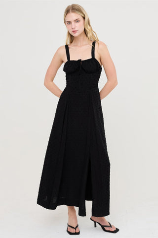 Kernville Boned Tie-Back Dress