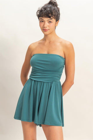 Twentynine Palms Strapless Romper