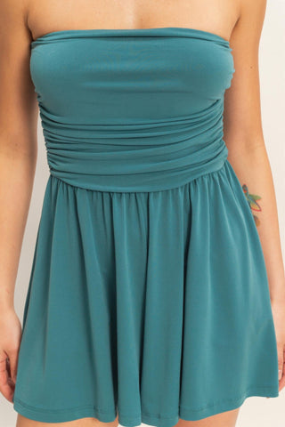 Twentynine Palms Strapless Romper