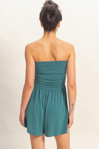Twentynine Palms Strapless Romper