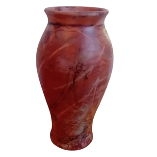 Vintage James Hibbert Retro Horse Hair Pottery Vase