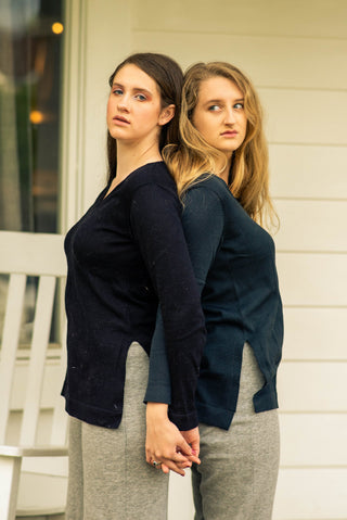 Aptos Pima Cotton V-Neck Pullover
