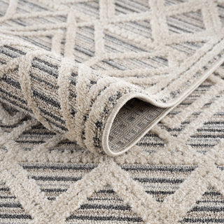 Embossed Medium-Pile Area Rug