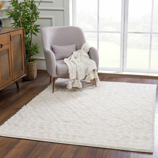 Plush Diamond Area Rug