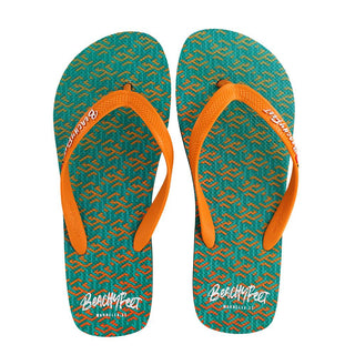 BeachyFeet® Flip Flops - Eclipse Verde