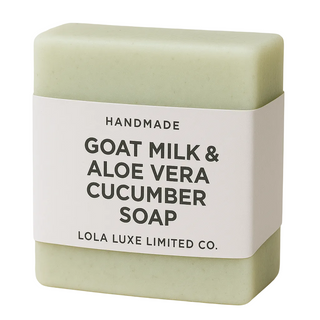 Aloe Vera & Cucumber Goat Milk Handmade Soap