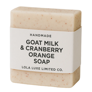 Goat Milk Cranberry Orange Handmade Soap